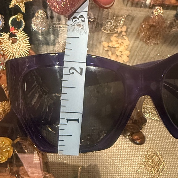 Versace Purple Sunglasses - Picture 8 of 9